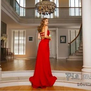 BRAND NEW GOWN Brand: Pia Michi Size: 4 Color: Red